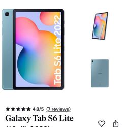 Samsung Galaxy Tablet S6 Lite (64gb) 10.4 “ Screen 