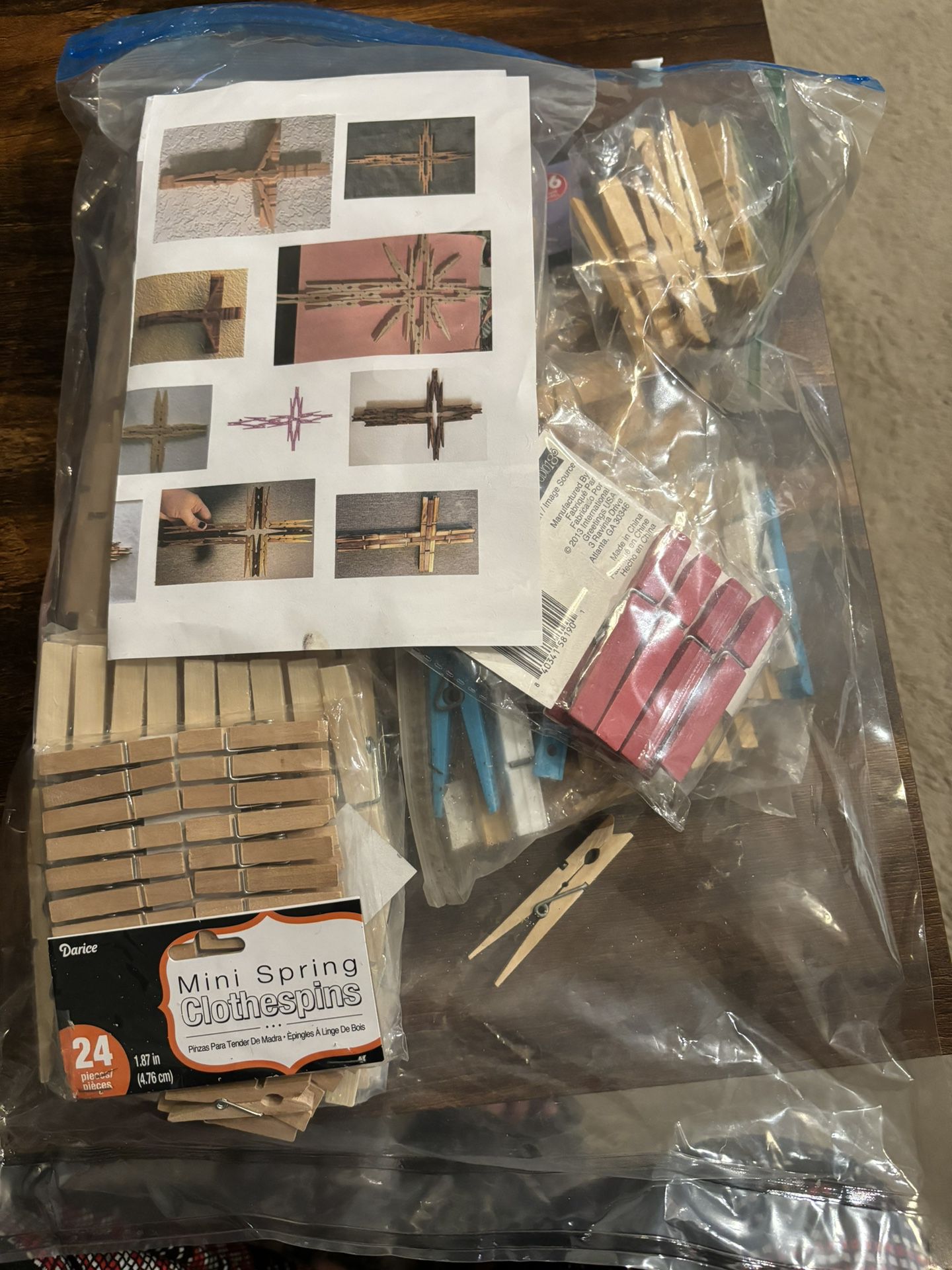 Giant Bag of Clothespins