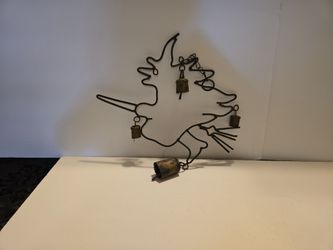 Metal witch chimes