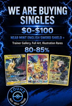 Buying Pokémon Cards! 💰 Paying 80–85% on Singles