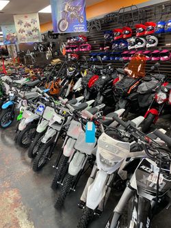 Dirt bike, ATV, go kart