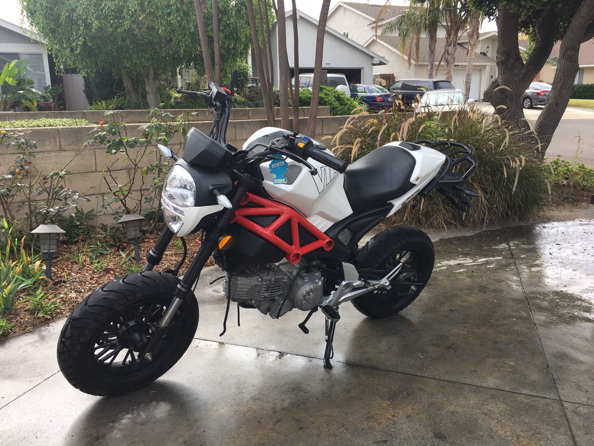 Honda grom clone 190cc swapped