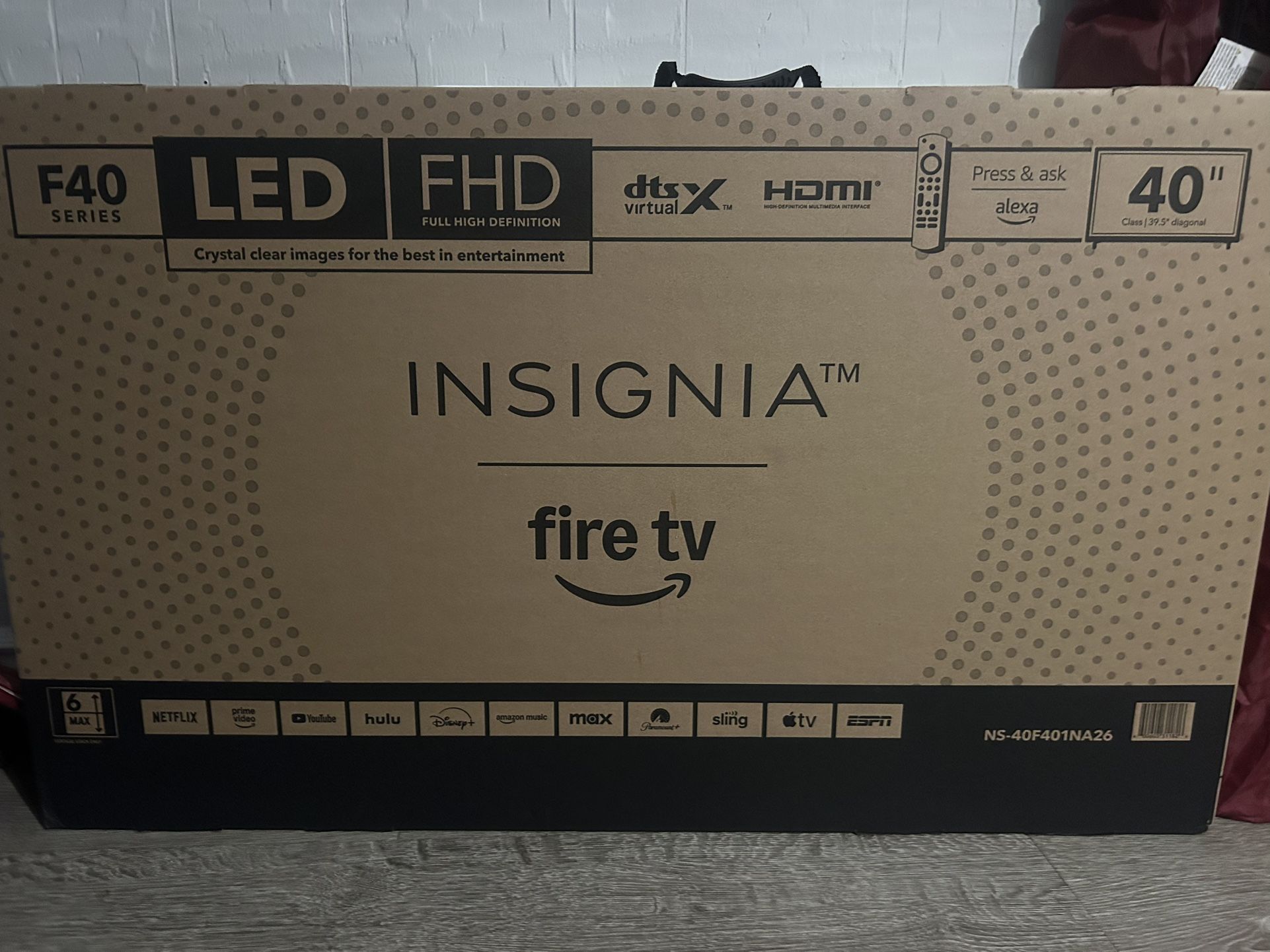 Insignia Fire TV 40”