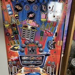 Stern Mustang pro brand new playfield autographed 