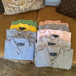 RALPH LAUREN Men’s Button Up Shirts  - XL