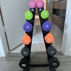 Full Weight Set with Rack