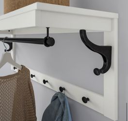 IKEA HEMNES Hat Rack / Wall Coat Rack