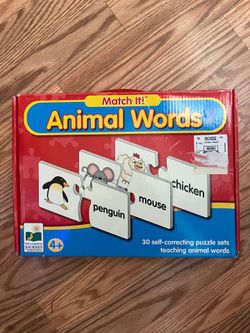 Match it! Animal word set