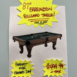 Harrington Billiards 