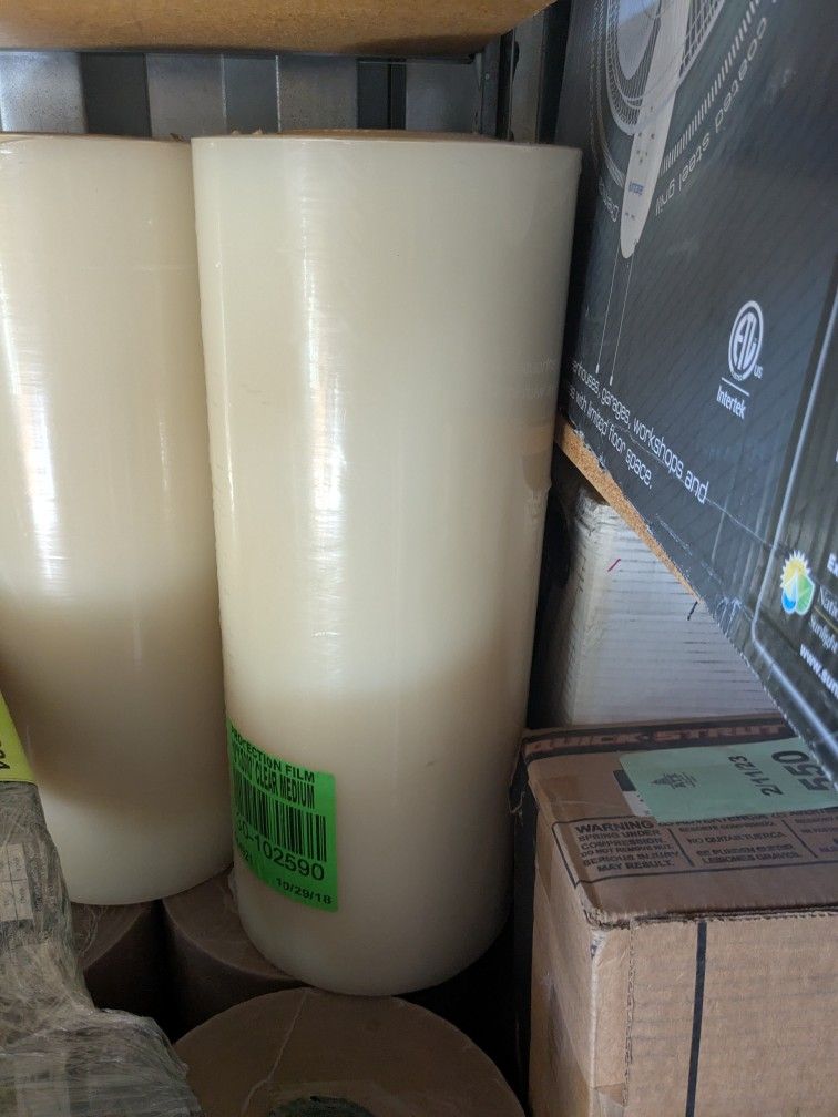 Large Roll Protective Film 19" X 2000 Feet
