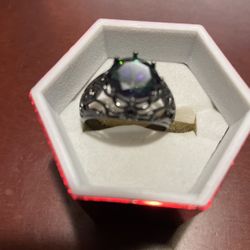 Ring St Steel Black And Purpure