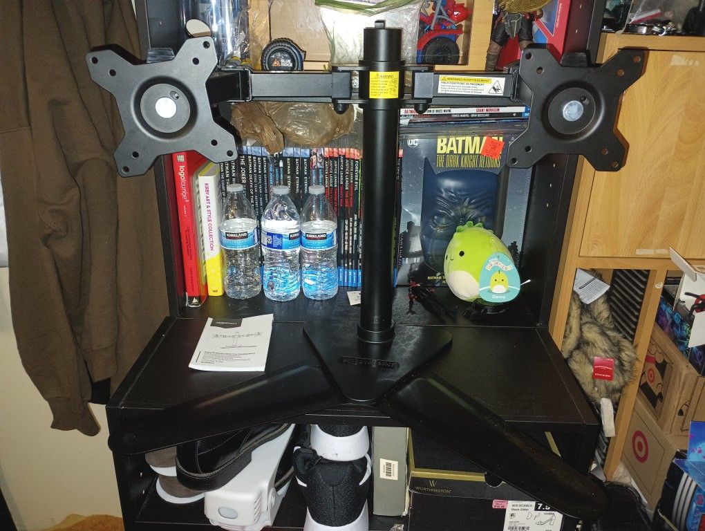 Amazon Basics Dual Monitor Stand