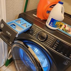 Washer and dryer