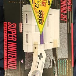 Super Nintendo Walmart Edition Rare with box