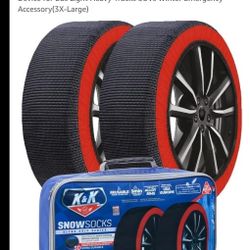 K&K Auto Accessories Snow Socks for Tires