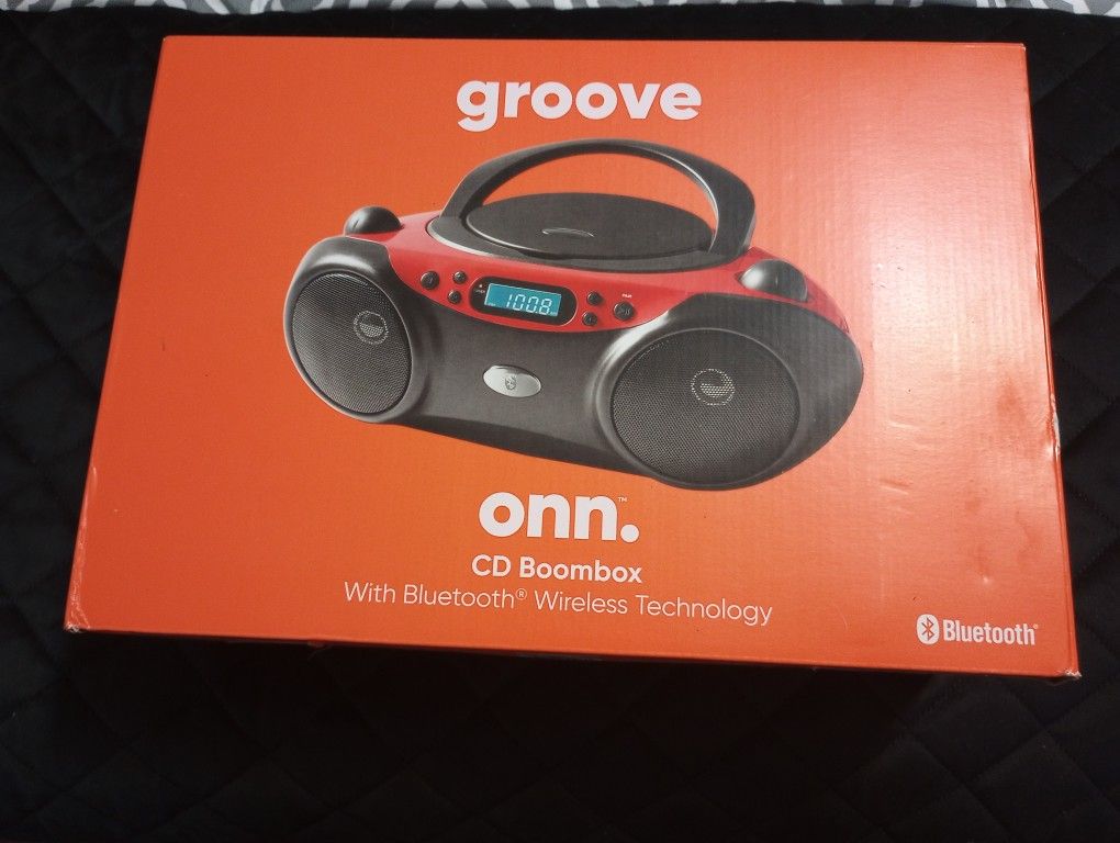 Onn Boom box With Bluetooth