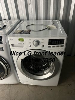 Nice LG front loader washer