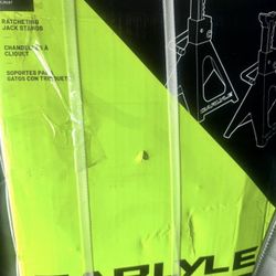 10 Ton ratcheting Jack Stands 