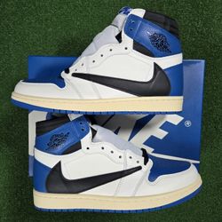 Air Jordan 1 High x Travis Scott Fragments Size 10.5M 