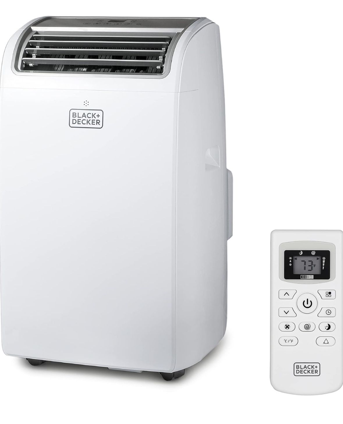 BLACK+DECKER Air Conditioner, 14,000 BTU Air Conditioner Portable for Room up to 700 Sq. Ft., 3-in-1 AC Unit, Dehumidi