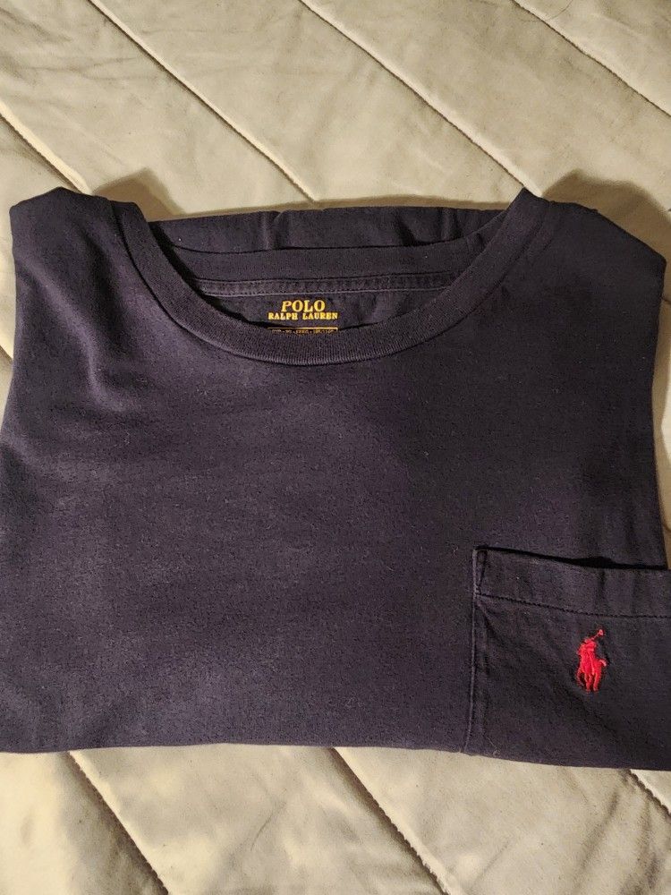 Mens Ralph Polo Dark Blue 3X