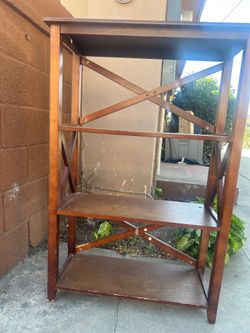 Wooden shelf or stand