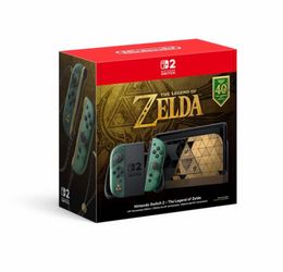 Switch 2 - Legend of Zelda Ocarina of Time Edition