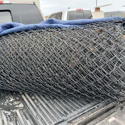 Chain Link Fence 50 Foot Vinyl Coated 