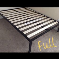 Platform Bed Full Size Mattress Frame 