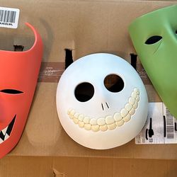 Nightmare Before Christmas Lock, Shock, & Barrel 3D Printed Masks