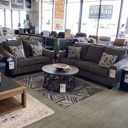 Nemoli Sofa and Loveseat Set 