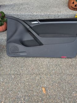 VW GTI Mk6 2010-13 Front Passenger Door Interior Panel for 2-door car