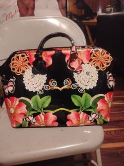 Floral Satchel
