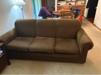 Marshfield Furniture Brown Couch