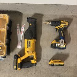 Dewalt 20v Max Saw And Drill 