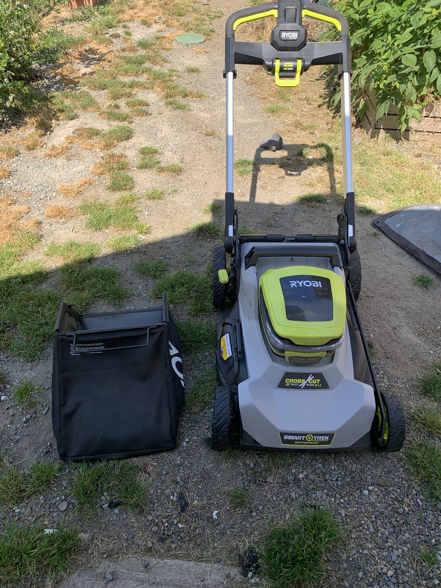 Ryobi Self Propelled Electric Lawnmower