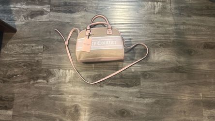 Pink and beige juicy couture bag