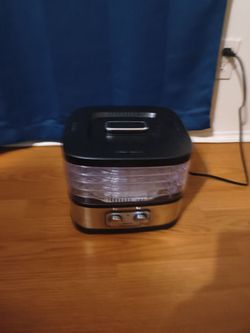 Dehydrator with 5 Drying Racks, Stainless Steel