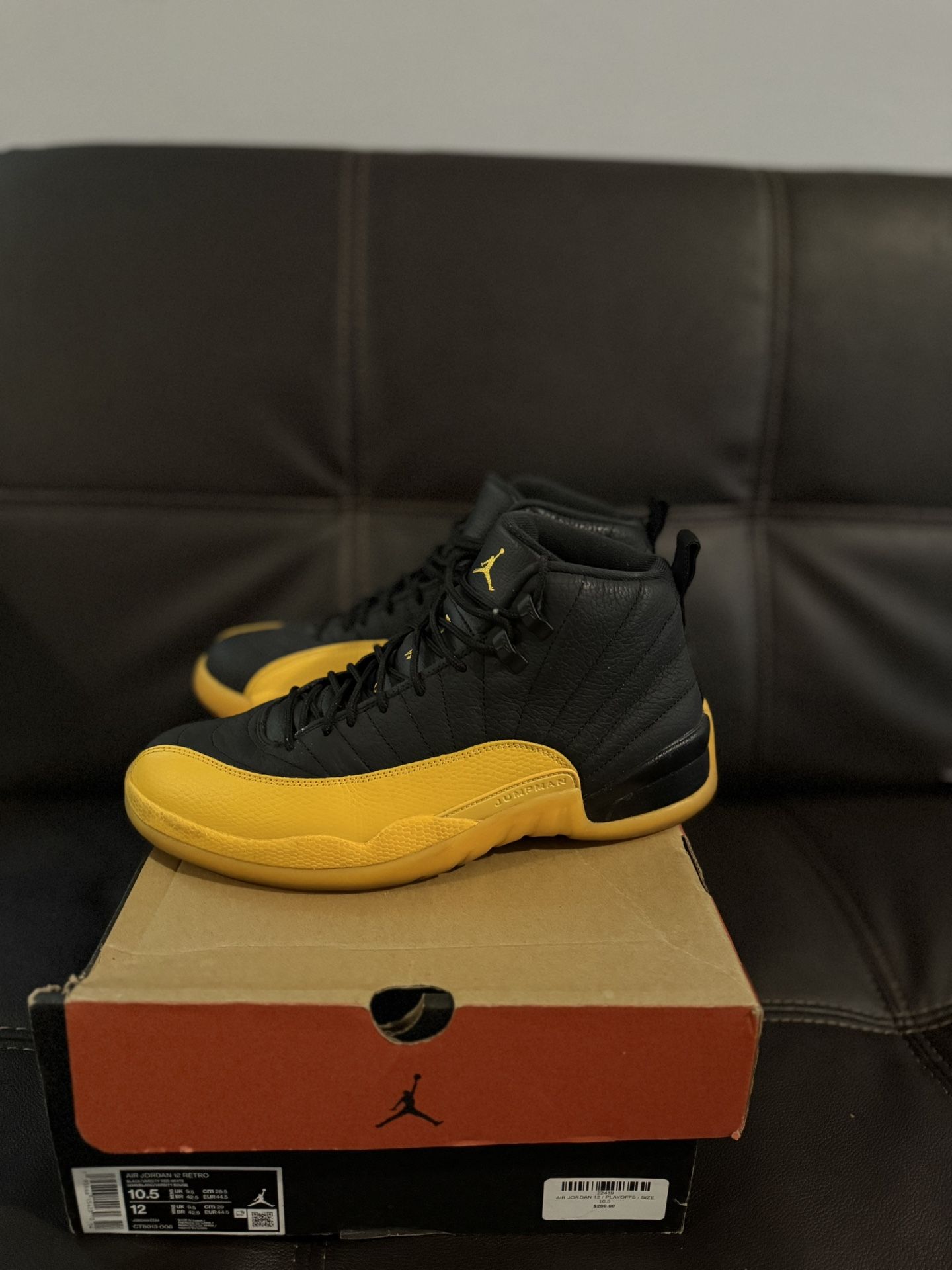 Jordan 12 University Gold Sz. 10.5