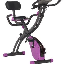 Purple Fitquest Stationary exercise Bike 