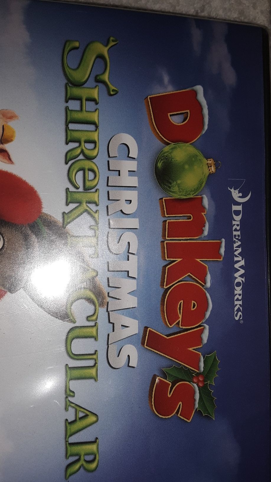 Shrek donkey Christmas dvd