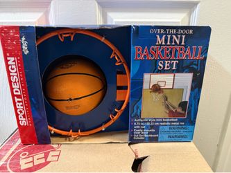 Basketball Over-the-Door Set– New