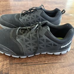 REEBOK COMPOSITE TOE WORK SHOE - Sz 18
