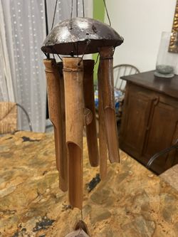 One Bamboo Windchime 