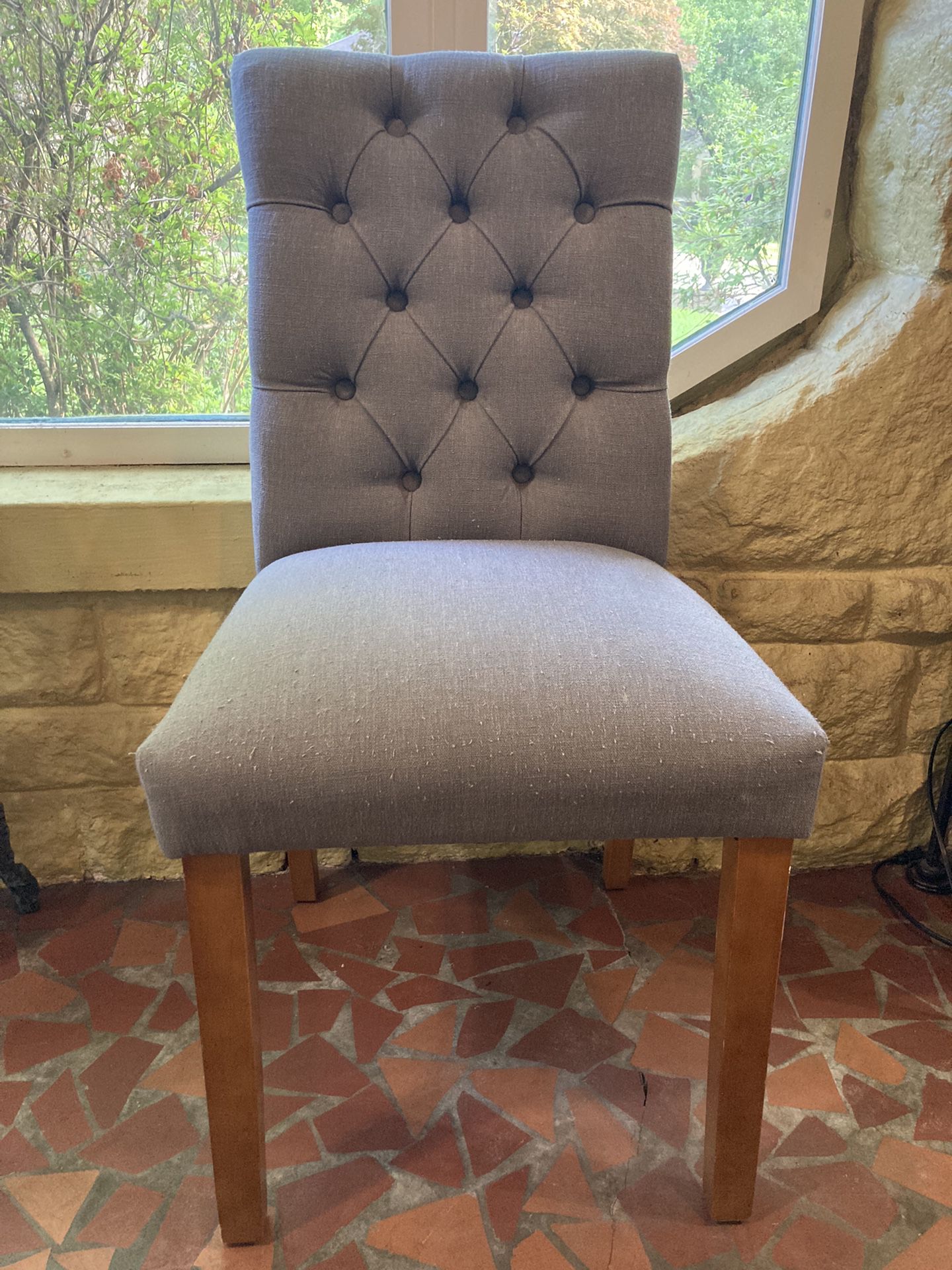 High-back Parsons Chair