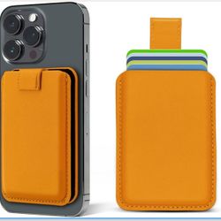 Magnetic Wallet, Orange!