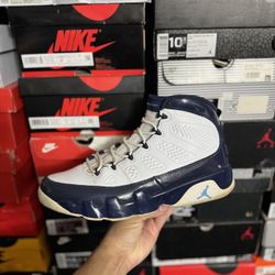 Jordan Pearl Blue 9s size 12 USED But Clean 