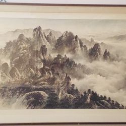 Antique Chinese painting 