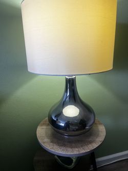 SAFAVIEH Lighting 27-inch Cybil Silver Double Gourd Table Silver 