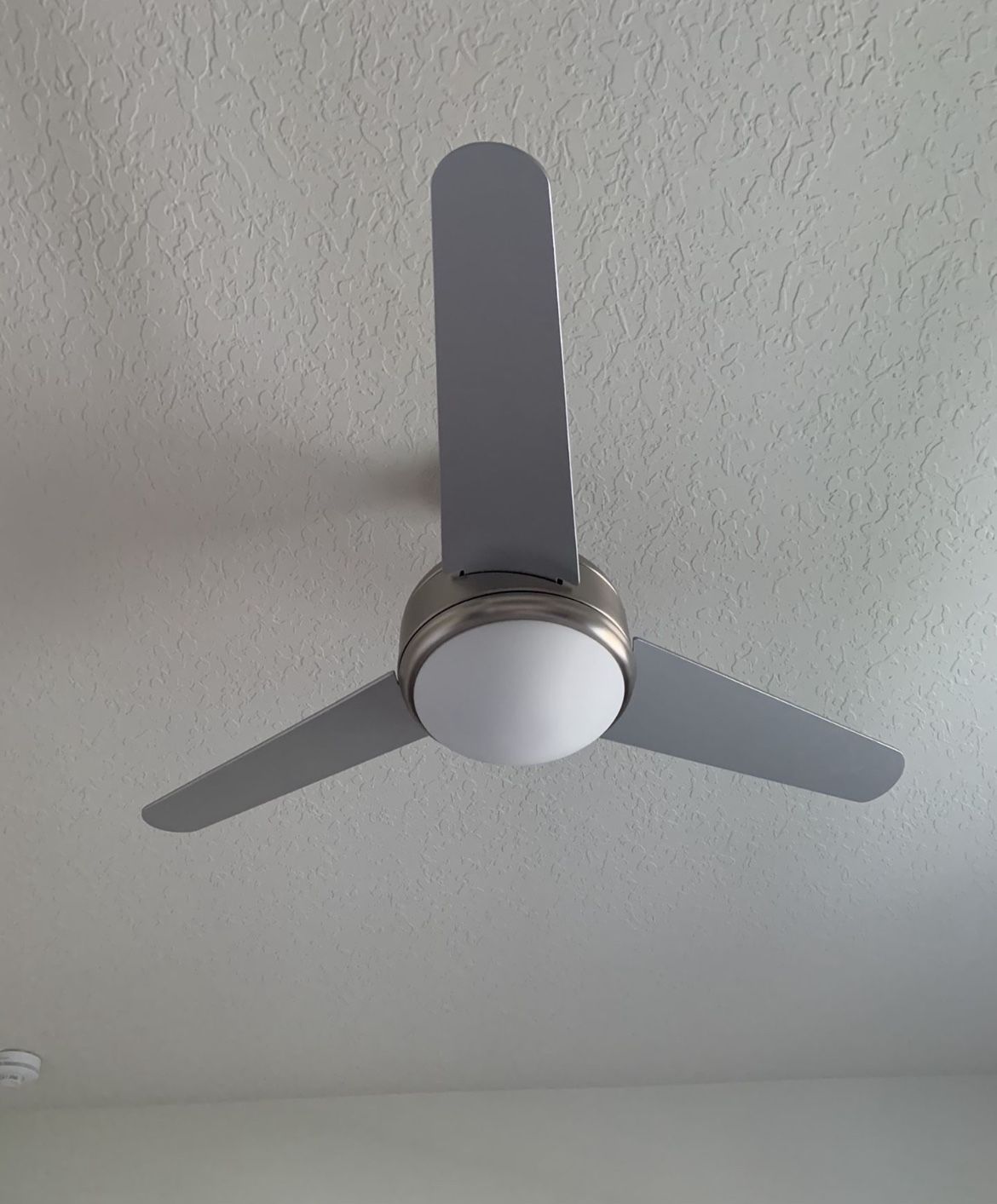 42” Brushed Nickel ceiling fans with wall control switch CF42 001 Home & Garden